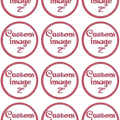 2” - 12ct Cupcake Sheet