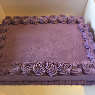 Half Sheet Ube Cake (Tres Leches)