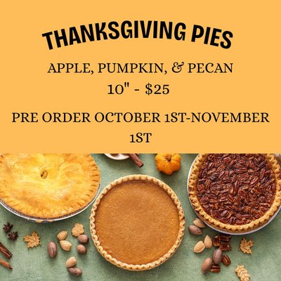 Thanksgiving Desserts
