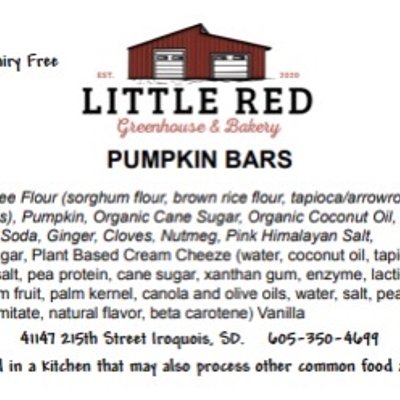 Pumpkin Bars