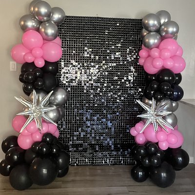 Black Sequin Wall