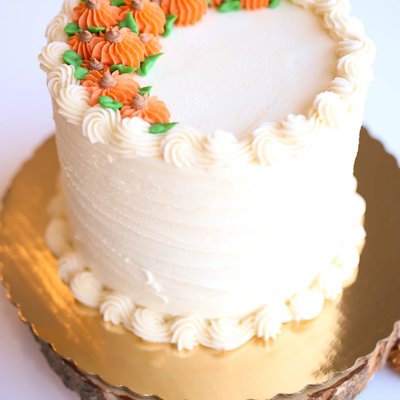 Pumpkin Patch Cake