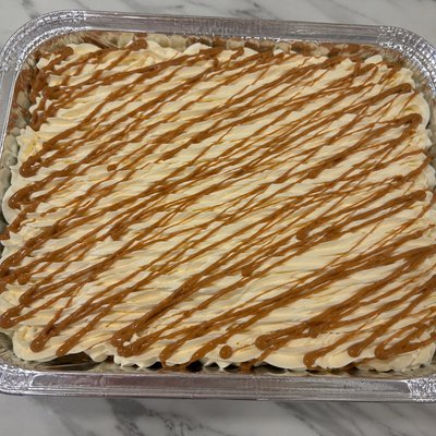 (WACOL PICK UP) White Chocolate Biscoff Cake Tray