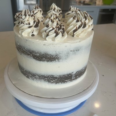 Standard Naked Cake Double Layer 