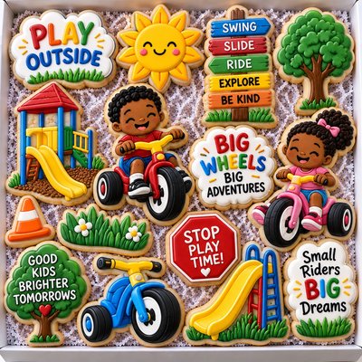 Kids Park Party Cookie Set