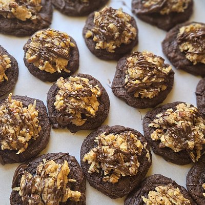 German Chocolate Cake Cookies 
