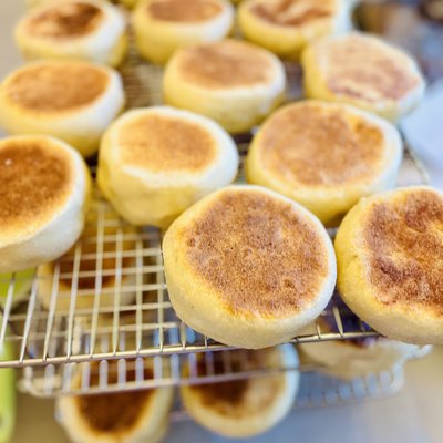 English Muffins Bag- 4 Plain