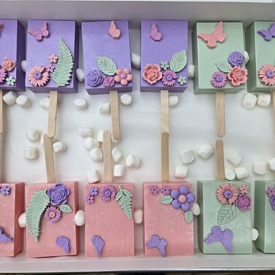 Dipped Rice Krispies Treats