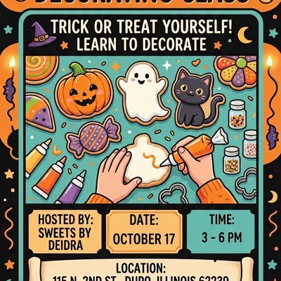 Halloween cookies Class