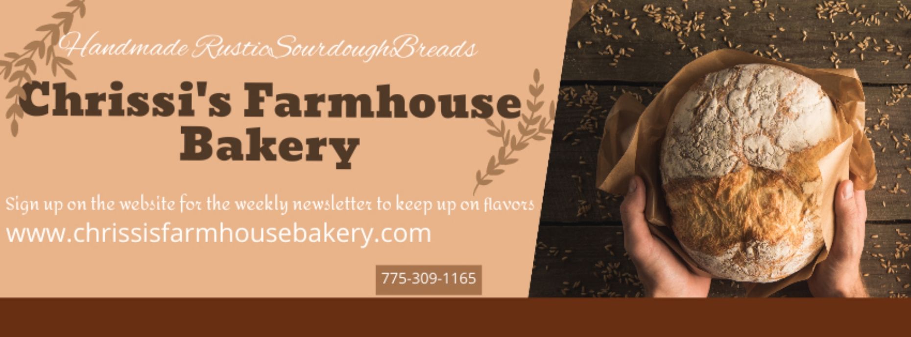 Chrissi's Farmhouse Bakery on Bakesy