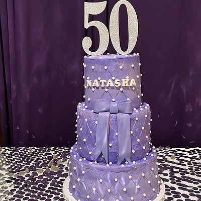 3 Tier Fondant Cake 