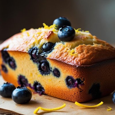 Blueberry Sourdough Mini Loaf 