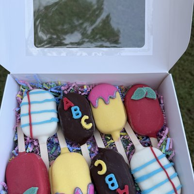 8 Back To School Cakesicles 