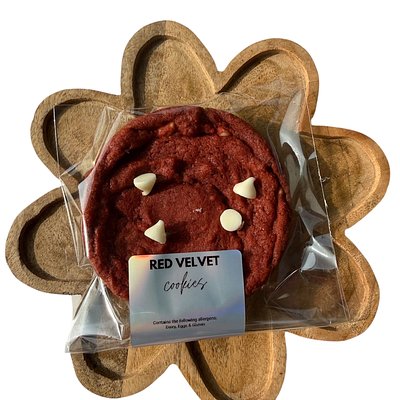 Red Velvet Deep Dish Cookie Half Dozen
