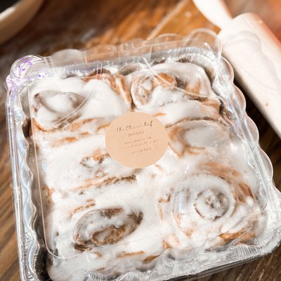 Sourdough Discard Cinnamon Rolls (6 count)
