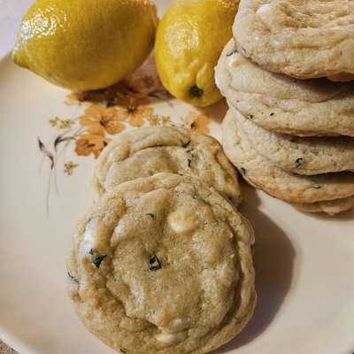 Lemon Basil Cookies
