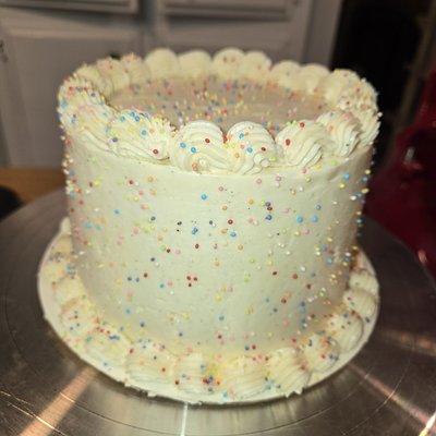 6" Smash Cake Single Layer 