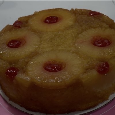 Upside Down Pineapple Cake 