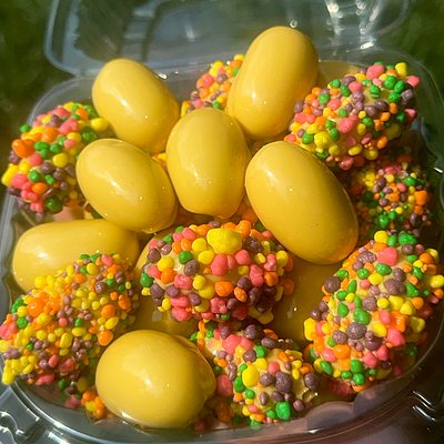 candied grapes