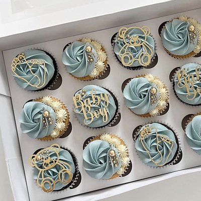 Baby Shower Cupcakes