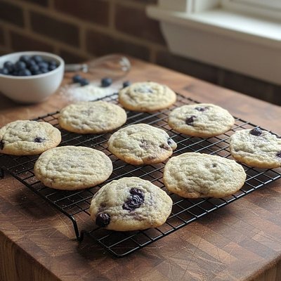 Lemon Blueberry Cookies
