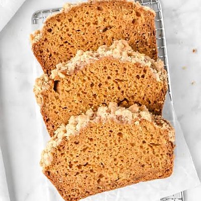 Pumpkin Streusel Bread