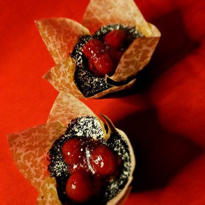 Cherry Cordial Cupcake