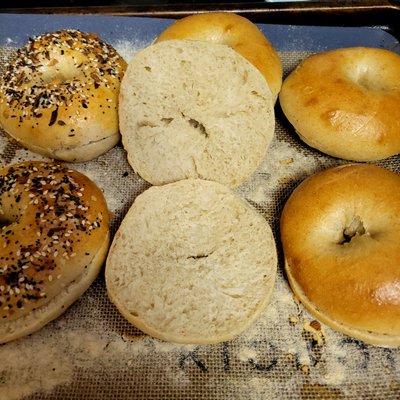 Cheddar Bagels 