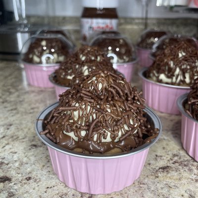 Mini Nutella Cheesecake 
