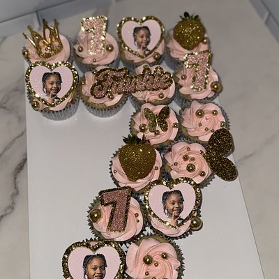 The Statement Cupcake Cake (24/$135~48/$225)