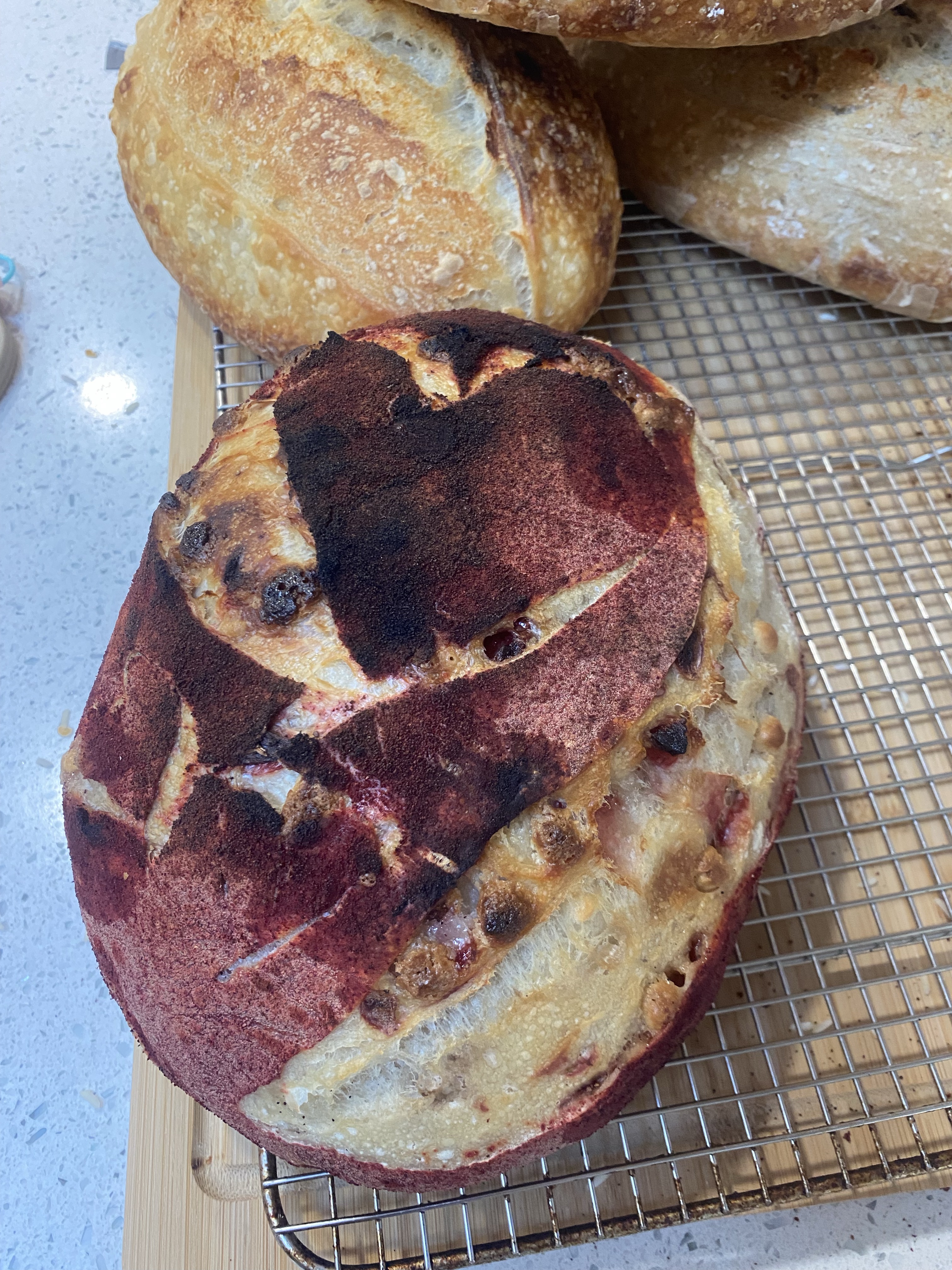 ❤️ Valentine’s Day Special - White Chocolate & Strawberry Sourdough Loaf
