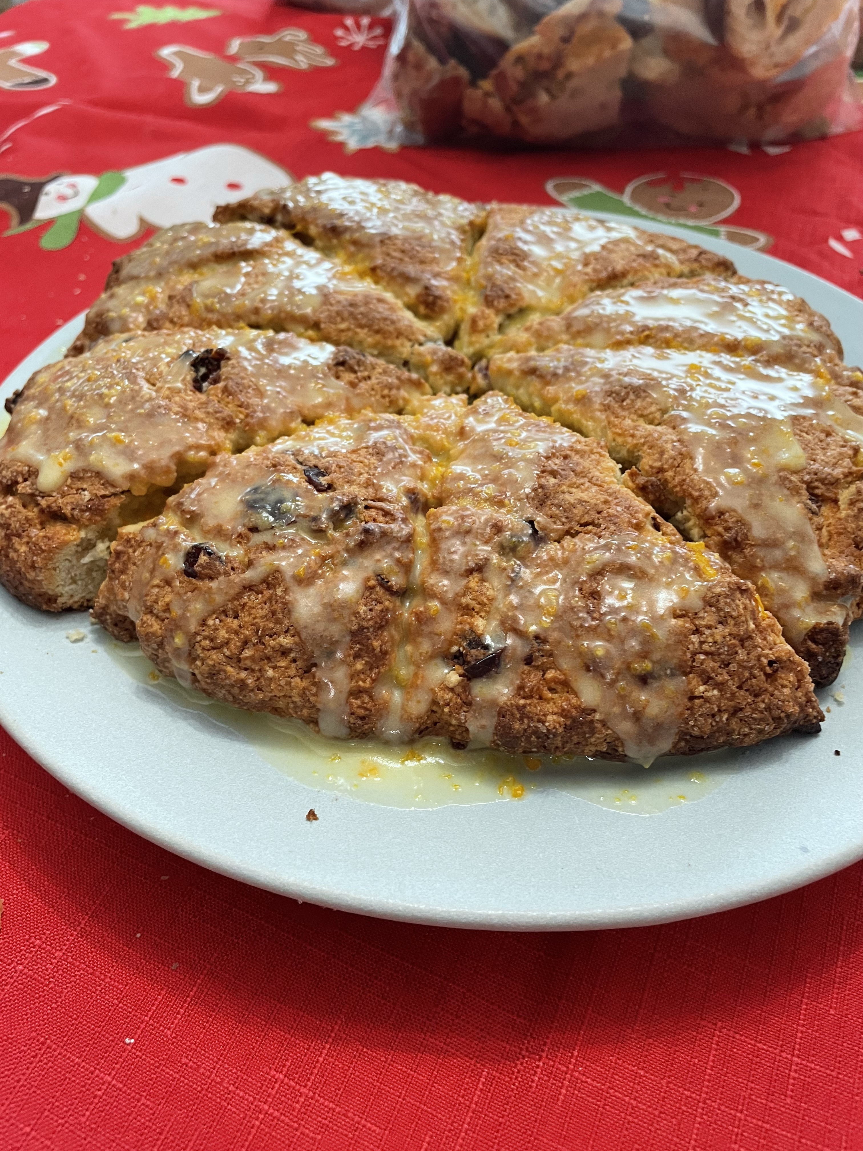 Cranberry and Orange Scones 8