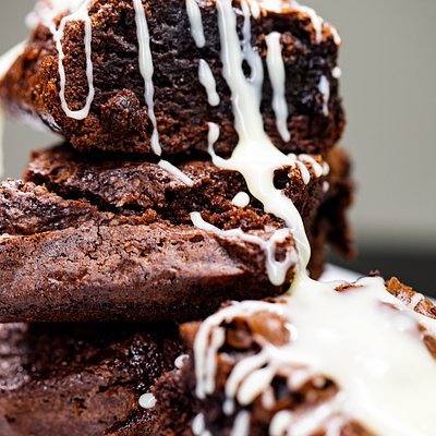 White Chocolate Brownies 