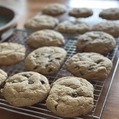 Chocolate Chip Cookies with Milk Chocolate Chips 