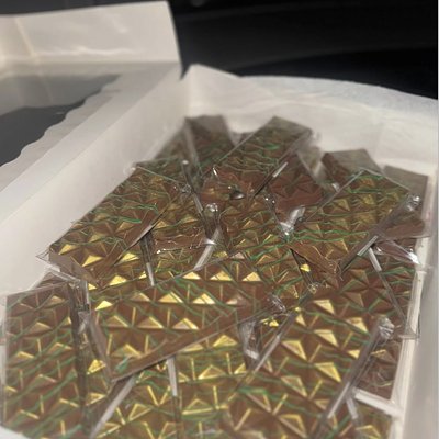 Medium Milk Chocolate Pistachio Kunafe (Dubai) Bar