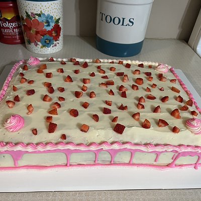 1/4 Sheet Cake 