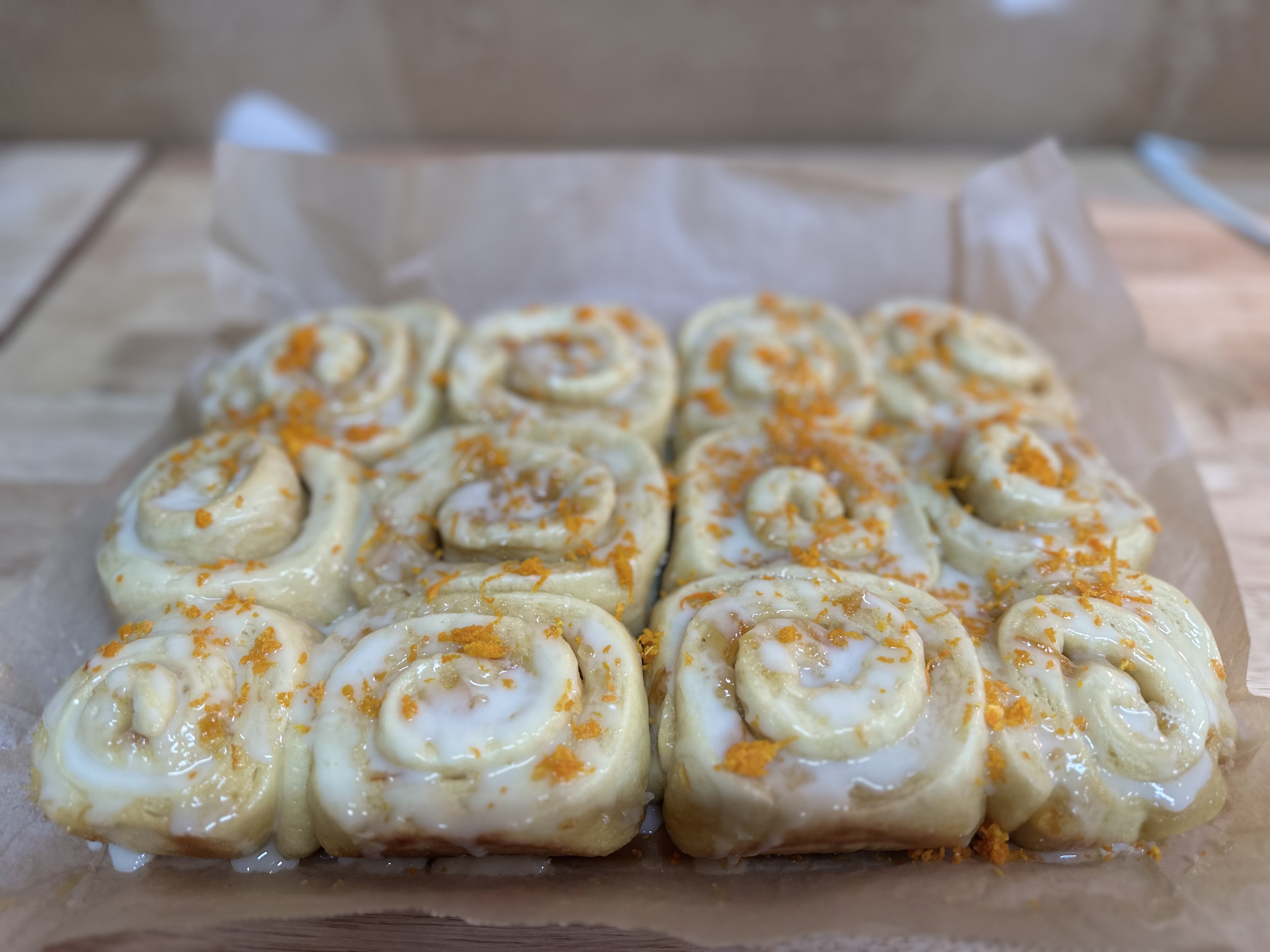 Orange Rolls - Dozen
