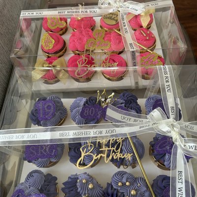 Glam Cupcakes (With Out Pictures And Strawberries )
