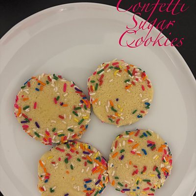 Confetti Sugar Cookies