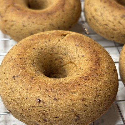 Vegan Bare Banana Donuts - Half-Dozen (6)