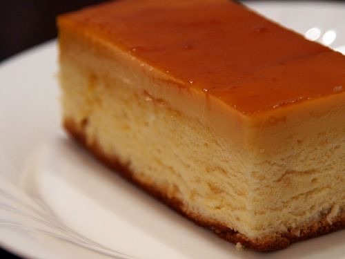 Chiffon Flan Cake