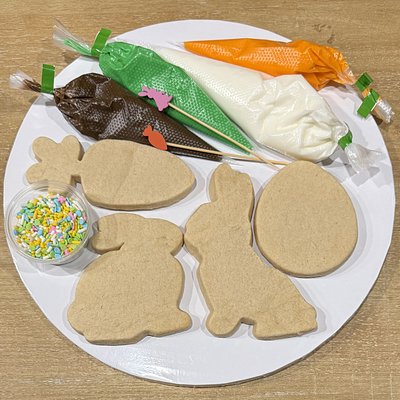 4 Sugar Cookies Easter DIY