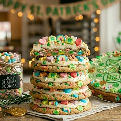 Lucky Charm Cookies