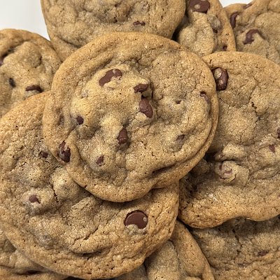 Brown Butter Chocolate Chip Cookies (5 Per Box) 