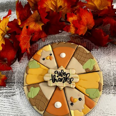 Fall 8” Pie Platter