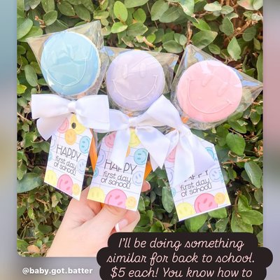 Teacher Cookie Pops 
