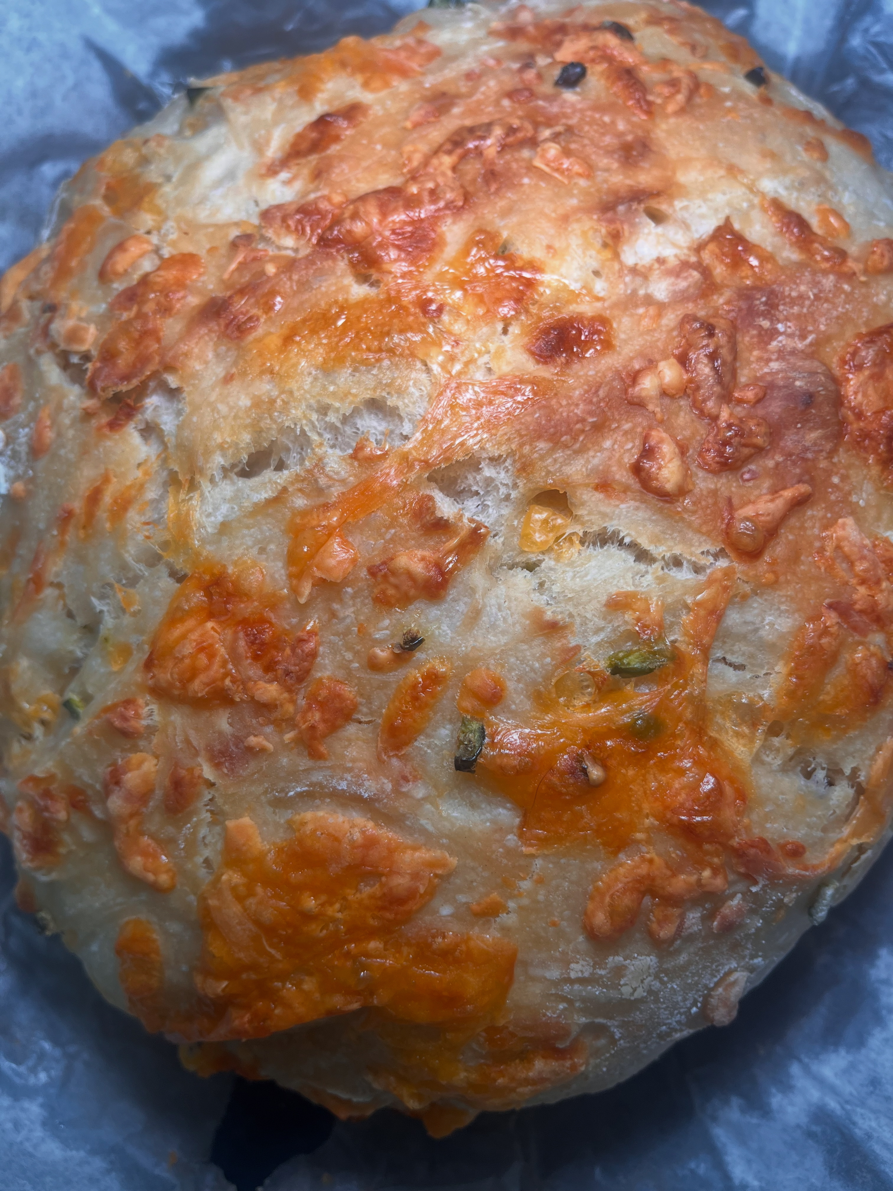 Jalapeño Cheddar Sourdough Loaf