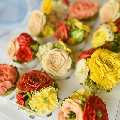 Floral Cupcake Boxes