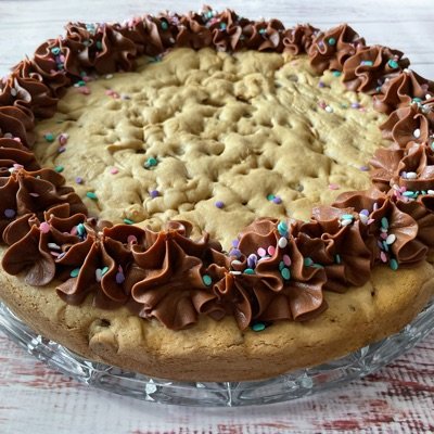 Chocolate Chip Cookie Cake