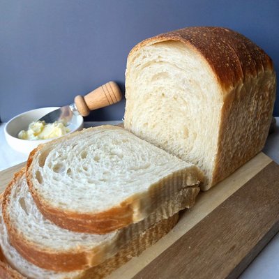 Soft Sourdough Milk Bread - Jumbo Loaf